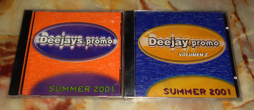 Dee Jays Promo / Summer 2001 Vol. 1 + Vol. 2 - Cd Nuevo