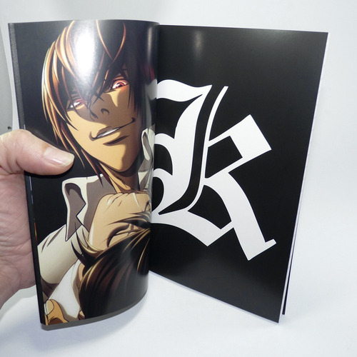 Death Note Kira Ryuk L Light Yagami Anime Caderno Morte