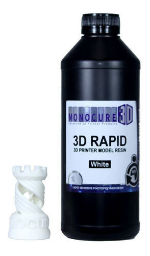 1 Litro Resina Rapid Monocure, Impresora 3d Dlp, D7, Photon