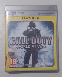 Call Of Duty World At War Ps3 Juego Físico Y En Castellano