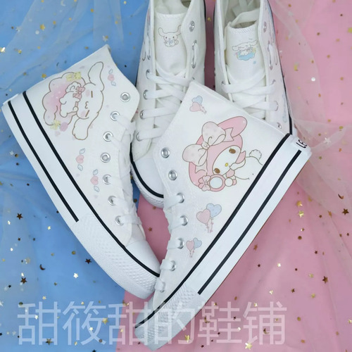 Zapatos De Piel My Melody Anime Magic Seal Para Niñas