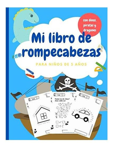Libro: Mi Libro De Rompecabezas Para Niños De 5 Años Con Y I