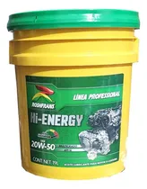 Comprar Lubricante Aceite Hi-energy Api Sl Sae 20w50 Balde 19lts.