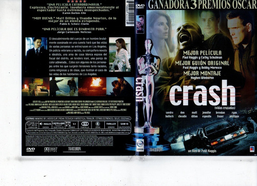 Crash (vidas Cruzadas) (2004) - Dvd Original - Mcbmi