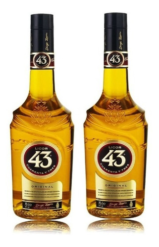 Kit Licor 43 Diego Zamora 700ml 2 Unidades