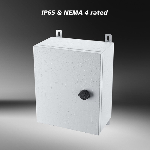 Ip65 - Caja De Metal Resistente Intemperie Equipos Elec...