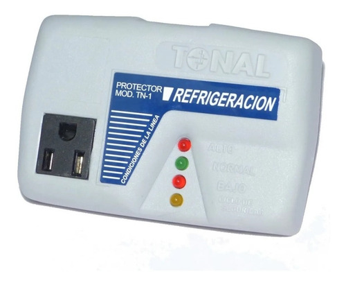 Protector Voltaje 1 Toma Nevera Freezer Cava Tn-1 Tonal Ccc