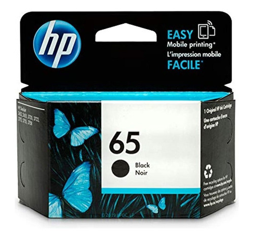 Cartucho Hp 65 Original Negro (n9k02an).