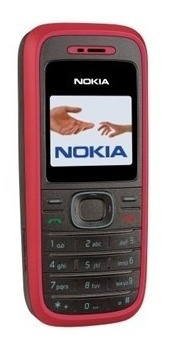 Celular Antigo Nokia 1208 Desbloquiado (novo) Vermelho