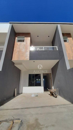 Imagem 4 de 30 de Sobrado Com 2 Dormitórios À Venda, 84 M² Por R$ 250.000,00 - Colônia Santana - São José/sc - So0027