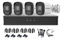 Comprar Kit 4 Camaras De Seguridad Cygnus 2mp Ext Dvr 4ch Full Hd