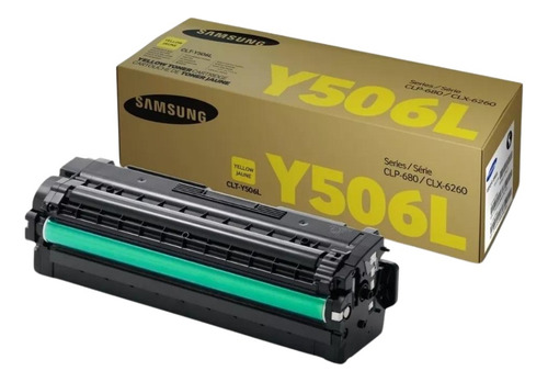 Toner Color Clt-506l Clp-680 6260fd Original Amarelo