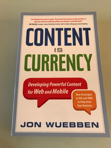 Libro - Content Is Currency