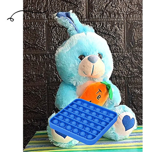 Urso Para Dar De Presente + Pop It Criativo Contra Ansiedade