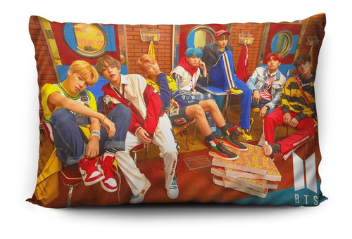 Imagen 2 de 5 de Funda De Almohada Bts Love Yourself 70x45cm Vudú Love