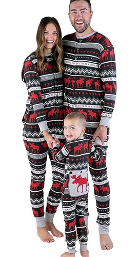 Pijamas Para Combinar En Familia Diseño Navidad Talla 2t