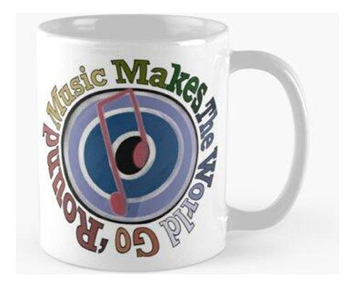 Taza X4 La Música Antigua Hace Girar Al Mundo Calidad Premiu