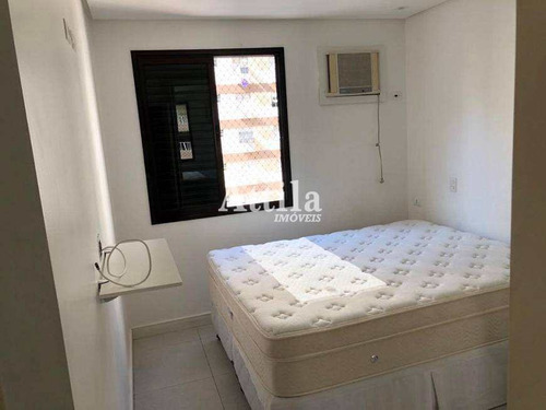 Apto 3 Dorms, Santos - V1696