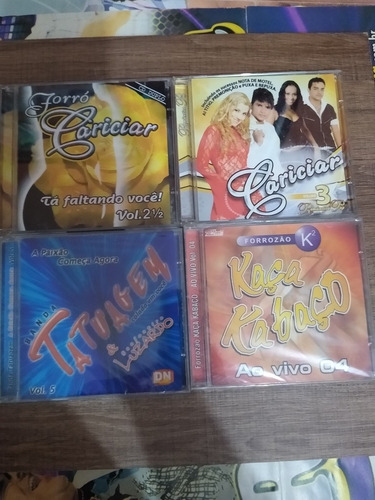 Combo De Cds Com Bandas De Forró Variadas.