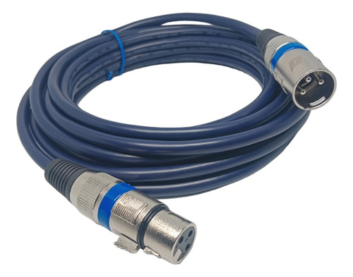 Cable Para Micrófono Y Dmx Xlr Canon Macho Hembra 6mm 20mts