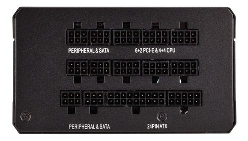 Imagen 4 de 7 de Fuente 1000w Corsair Rm1000x Full Modular 80+ Gold Black