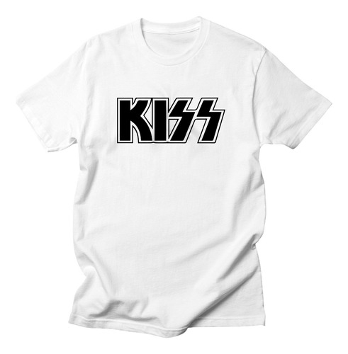 Remera Algodón Premium Kiss Logo