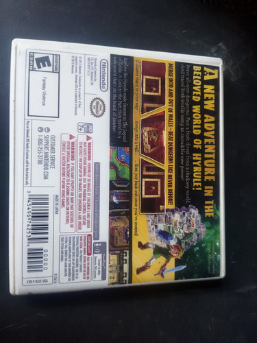 The Legend Of Zelda A Link Between Worlds Para Nintendo 3ds (Reacondicionado)
