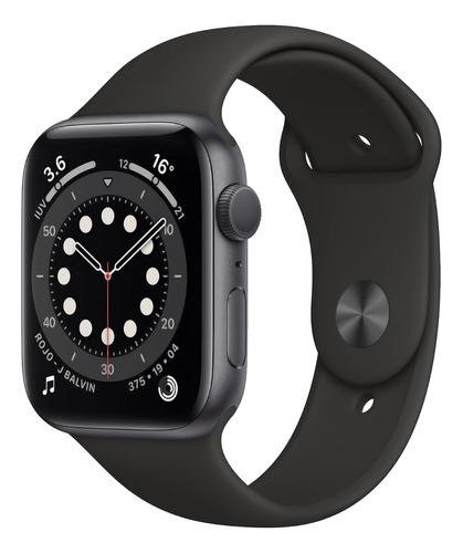 Apple Watch Serie 6 Refurbished De 44 Mm Color Gris Espacial (Reacondicionado)