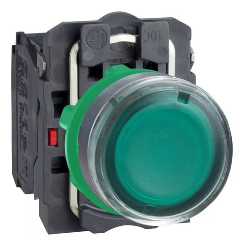 Botón Pulsador Luminoso Harmony Xb5 110-120 V Ac Led Verde