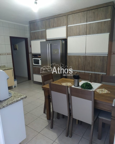 Imagem 5 de 20 de Sobrado Com 3 Dormts.(1 Suíte), Wc. Social, Sala, Lavabo, Cozinha Planejada, Lavanderia, Área Gourmet Com Churrasqueira, 2 Vagas De Garagem. - Sb00657 - 69559198