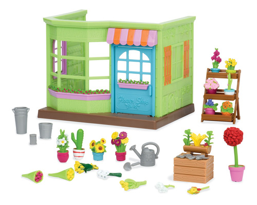 Play Set Florería Lil Woodzeez