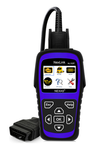 Escaner Camiones Maquinaria Pesada Autos Nexlink Nl102p G2