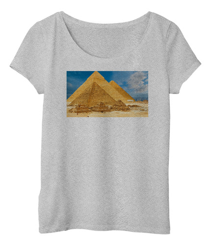 Remera Mujer Piramides Egipto Historicos Faraones