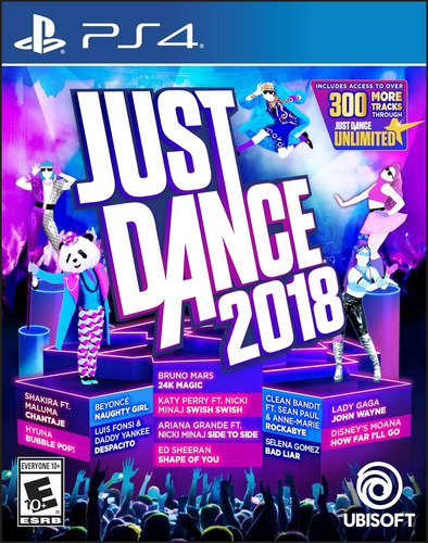 Just Dance 2018-  Ps4 Midia Fisica Original