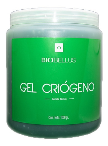  Gel Criógeno Con Centella Asiática - Biobellus 1 Kg Tipo De Envase Pote Tipos De Piel Normal