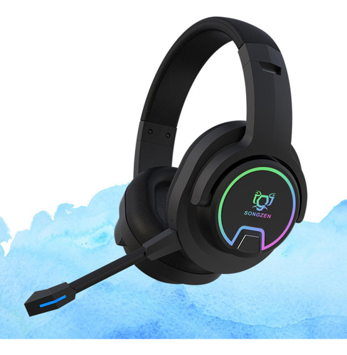 Auriculares Inalámbricos Para Juegos Con Bluetooth Rgb Over