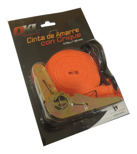 Cinta Amarre Suncho Traka Crique Zuncho 5 Mts X 2,5 Cm