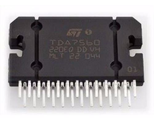 Amplificador De Audio Tda7560 4x45 W Zip25 