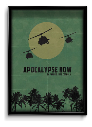 Cuadro Apocalipse Now Poster 20x30 (marco+lámina+vidrio)