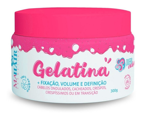 Gelatina Mahair Quero Cachos- 1 Und