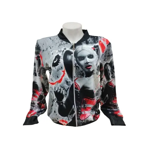 Jaqueta Bomber Casaco Blazer Z per Moda Arlequina Parcelamento