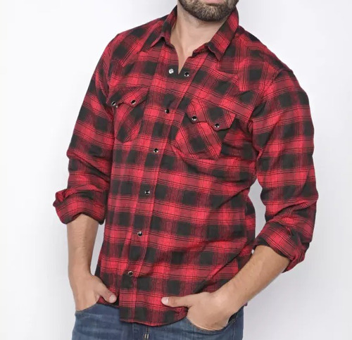 Camisa A Cuadros Old Bridge  Modelo Stuart