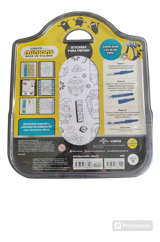 Pintemos Minions Libro Para Jugar Y Pintar