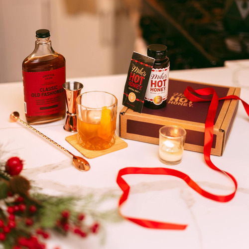 Juego De Regalo De Cóctel Kit De Cóctel Antiguo Con Jigger