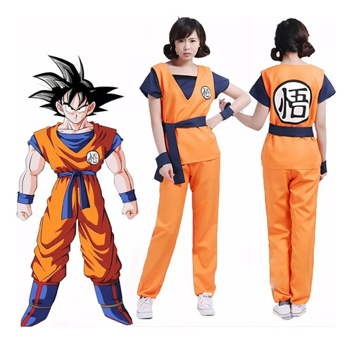 Set De Dragon Ball Goku Disfraz Traje Cosplay Para Adulto