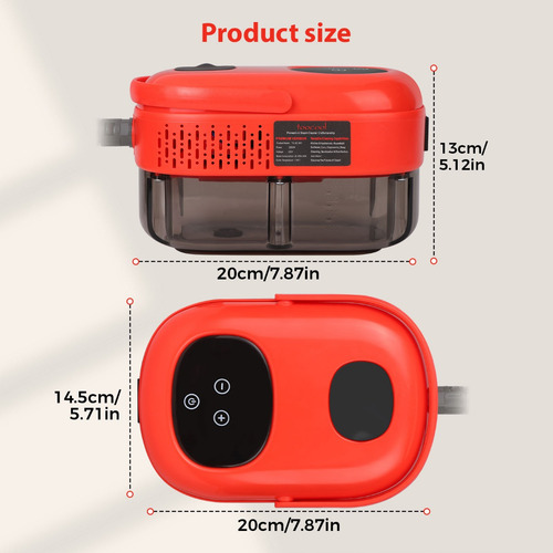 Limpiador A Vapor De Alta Temperatura De 2500 W, Enchufe Eur