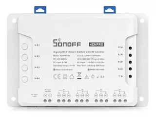 Sonoff 4ch Pro R3 Wifi E Rf 433mhz Comutador Inteligente R3