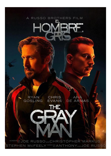 Dvd The Grey Man | El Hombre Gris (2022) Audio Latino