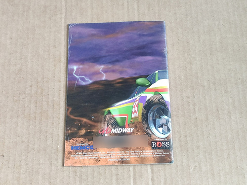 Manual Original -- Top Gear Rally -- Nintendo 64 / N64 #3 (Usado)