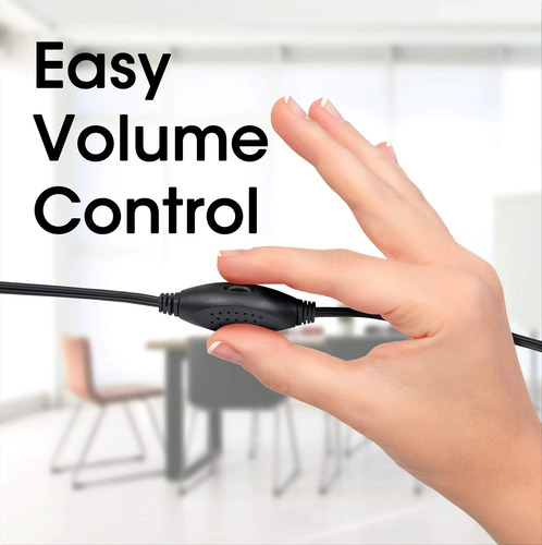 Altavoces Estéreo Usb Pequeños Con Control De Volumen Y Ench